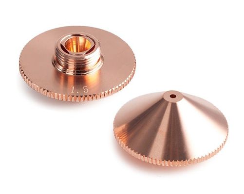Type A Laser Cutting Nozzle Caliber 0.8mm-7.0mm Spray Copper Nozzles