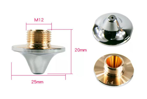 AMADA Laser Nozzle Height 20mm Laser Cutting Machine Spare Parts