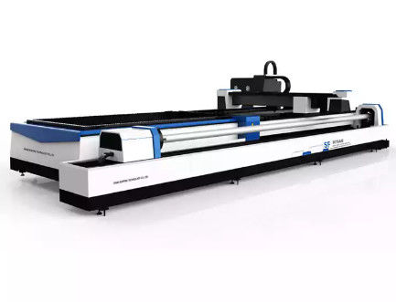 Stainless Steel Tube Laser Cutter Machine 3015AM 3000w Fiber Laser Cutter