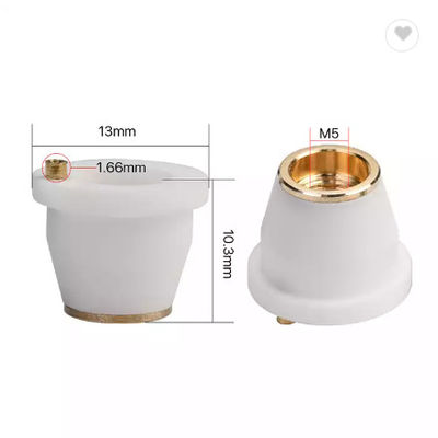 D13mm Alumina Laser Nozzle Holder Fiber Laser Parts M5 Thread