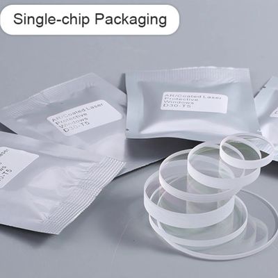 Dia 25.4mm Laser Protective Lens Fused Silica Lens For Laser Cutting Head