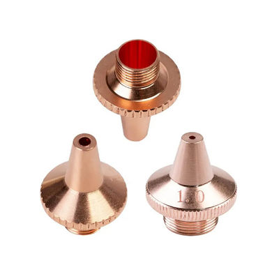 Original Single Double Layers Laser Cutting Copper Nozzle For Fiber Head Spare Parts