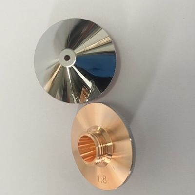 Laser cutter head parts copper nozzle high efficiency and accuracy