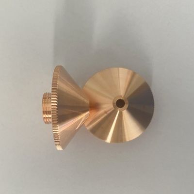 Laser cutter head parts copper nozzle high efficiency and accuracy