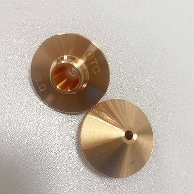 Laser cutter head parts copper nozzle high efficiency and accuracy